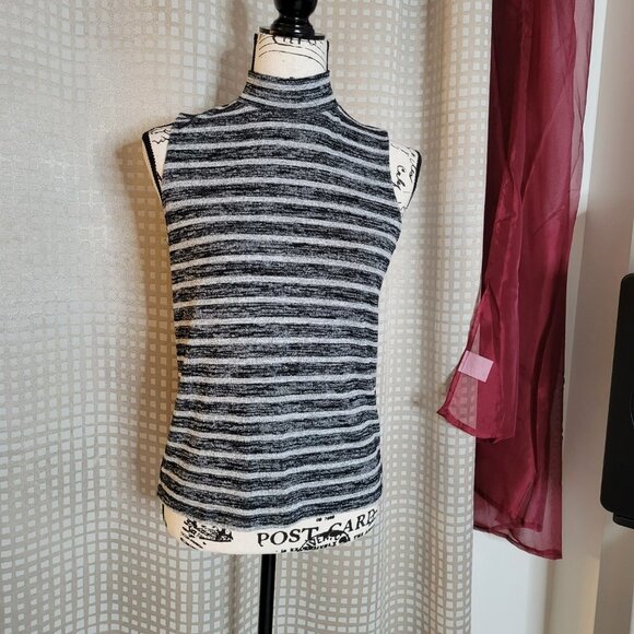 Rag & Bone Thea mock neck striped tank XS - Picture 9 of 9